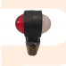 Контурно-габаритный фонарь красно-белый на резиновом кронштейне (рожке) Hella 10032