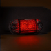 Фонарь габаритный задний Fristom красного цвета с проводом FT-062 C LED DARK