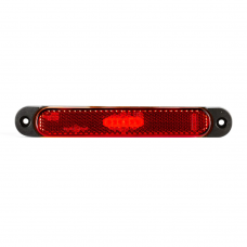 Ліхтар габаритний задній Fristom червоного кольору з дротом FT-065 C LED