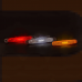 Фонарь габаритный задний Fristom красного цвета с кронштейном FT-065 C+K LED