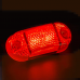 Ліхтар габаритний задній Fristom червоного кольору з дротом FT-062 C LED