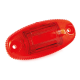 Фонарь габаритный задний Fristom красного цвета с проводом FT-068 C LED