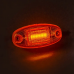 Фонарь габаритный боковой Fristom желтого цвета с проводом FT-068 Z LED DARK