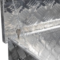 Алюмінієвий ящик для інструментів з ручками Bakker 760x330x245 мм 501131-1