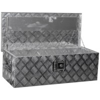 Алюмінієвий ящик для інструментів з ручками Bakker 760x330x245 мм 501131-1