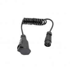 Соединительный спиральный кабель NB PARTS 7-контактный , вилка 7 pin, розетка 13 pin, длина 0,9 м 11002876