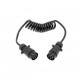 Соединительный спиральный кабель NB PARTS 7-контактный длина 1,75 м 11002895