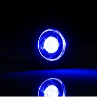 Фонарь декоративный синий Fristom FT-074 N LED DARK
