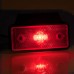 Ліхтар габаритний Fristom червоний на кронштейні з дротом MD-013 C+K LED