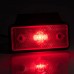 Фонарь габаритный Fristom красный на кронштейне с проводом MD-013 C+K LED