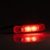 Ліхтар габаритний Fristom червоний з дротом FT-013 C LED