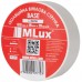 Виниловая изолента MLux BASE 19мм х 18, 3 метра белая 140299