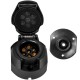 Розетка Bakker 12V 7 PIN с выключателем и уплотнителем 303503