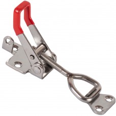 Натяжной замок для ящика HP-trailer с ушком для замка, нержавеющая сталь, 95 мм AL2445+ZN