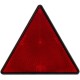 Світловідбивач Fristom трикутний, червоний з болтами DOB-030A
