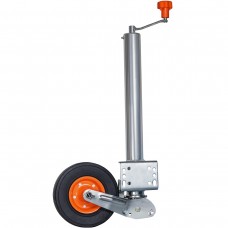 Опорне колесо KARTT Ø60мм 400кг автоматичне з роликом 220 x 65мм KJW6005