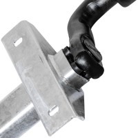 Ось торсионная Knott Autoflex VG 10-M без тормоза 1000 кг ступица 98х4 1400мм 6AE454.017