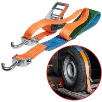 Стяжной ремень SHZ крепления колеса с рукавом 50 мм 2,5 т 2,5 м 11003051