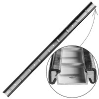 Кріпильна рейкаNB PARTS 3 м алюміній з гумовим покриттям 11003439