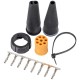 Байонетный коннектор левый 8 pin Aspock (15-0821-504) Bajonettverbinder 8 Polig 11005315