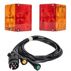 Комплект задніх ліхтарів Aspöck з кабелем та вилкою (82-1070-011) 11005768