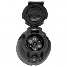 Розетка Jaeger 7 контактная DIN 1724 11006462