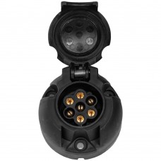 Розетка Jaeger 7 контактная с выключателем 11006463