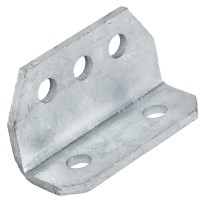 Угловой кронштейн крепления амортизатора Humbaur 100х58мм 210.02896