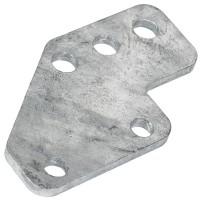 Кронштейн для крепления амортизатора Humbaur 120х75мм 210.03086