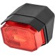 Фонарь габаритный красный со светоотражателем кронштейном и проводом Fristom FT-001 CV LED