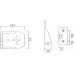 Кронштейн пластиковый Aspock Aufhangeteil 100 mm (15-5310-007) для габаритных фонарей Aspock Squarepoint Weiss 10377