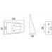 Кронштейн Aspock Aufhangeteil 100mm (15-5310-107) для фонарей Flexipoint I 105090