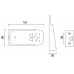 Кронштейн Aspock Aufhangeteil 150mm (15-5311-007) для фонарей Flexipoint 105092