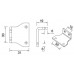 Кронштейн угловой 90° Aspock 90° Winkelhalter (15-5318-007) для фонарей Flexipoint 105095