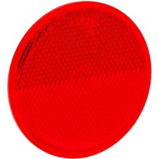 Светоотражатель красный 78мм Fristom DOB-039A C