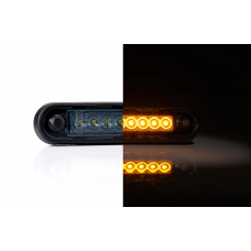 Ліхтар габаритний жовтий Fristom FT-073 Z LED LONG DARK