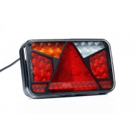 Фонарь задний светодиодный Fristom 6 функций - левый FT-370 L NT LED