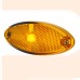 Фонарь габаритный Fristom желтый со светоотражателем и проводом FT-061 Z LED