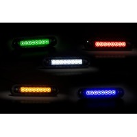 Фонарь декоративный синий Fristom FT-073 N LED LONG DARK