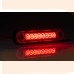Фонарь габаритный Fristom красный с проводом FT-073 C LED LONG