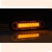 Ліхтар габаритний Fristom жовтий з дротом FT-073 Z LED LONG