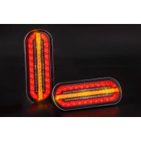 Фонарь задний светодиодный Fristom 3-функции FT-320 LED 