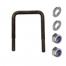 Стремянка крепления рессоры Кияшко М12х1,75 80х120 п-образная скоба 08714-1