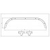 Крыло тандем оцинковка Knott A2215540KT R14 220x1550мм 6X0570.002