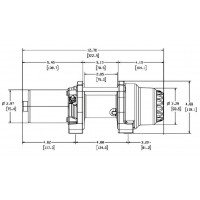Електрична лебідка Warn Vantage 3000 60760 Електрична лебідка Warn Vantage 3000 60760