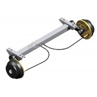 Ось Knott Autoflex VGB 15-MV 112*5 1500мм 6A1295.012