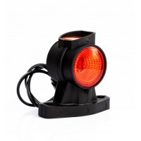 Ліхтар габаритний лівий Fristom 3-х кольоровий (червоний, білий, жовтий) FT-140 A L LED Ліхтар габаритний лівий Fristom 3-х кольоровий (червоний, білий, жовтий) FT-140 A L LED