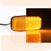 Боковой оранжевый контурно-габаритный фонарь Fristom FT-075 Z LED