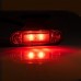Фонарь габаритный Fristom FT-015 C+K LED красный на кронштейне с проводом
