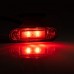 Фонарь габаритный Fristom красный на кронштейне с проводом FT-015 C+K LED